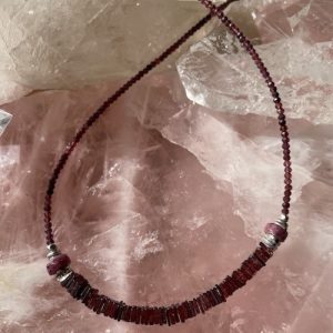 Necklaces - Garnet