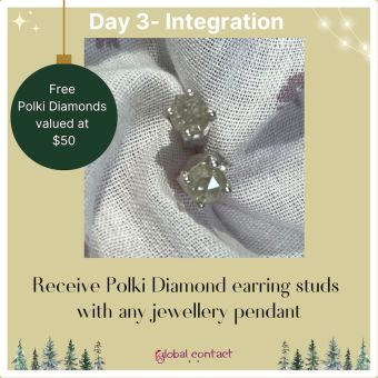 Bonus Diamond Stud Earrings with purchase of Pendant